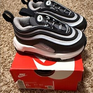 Nike Air Max 97 Black and Gray Kids' Sneakers